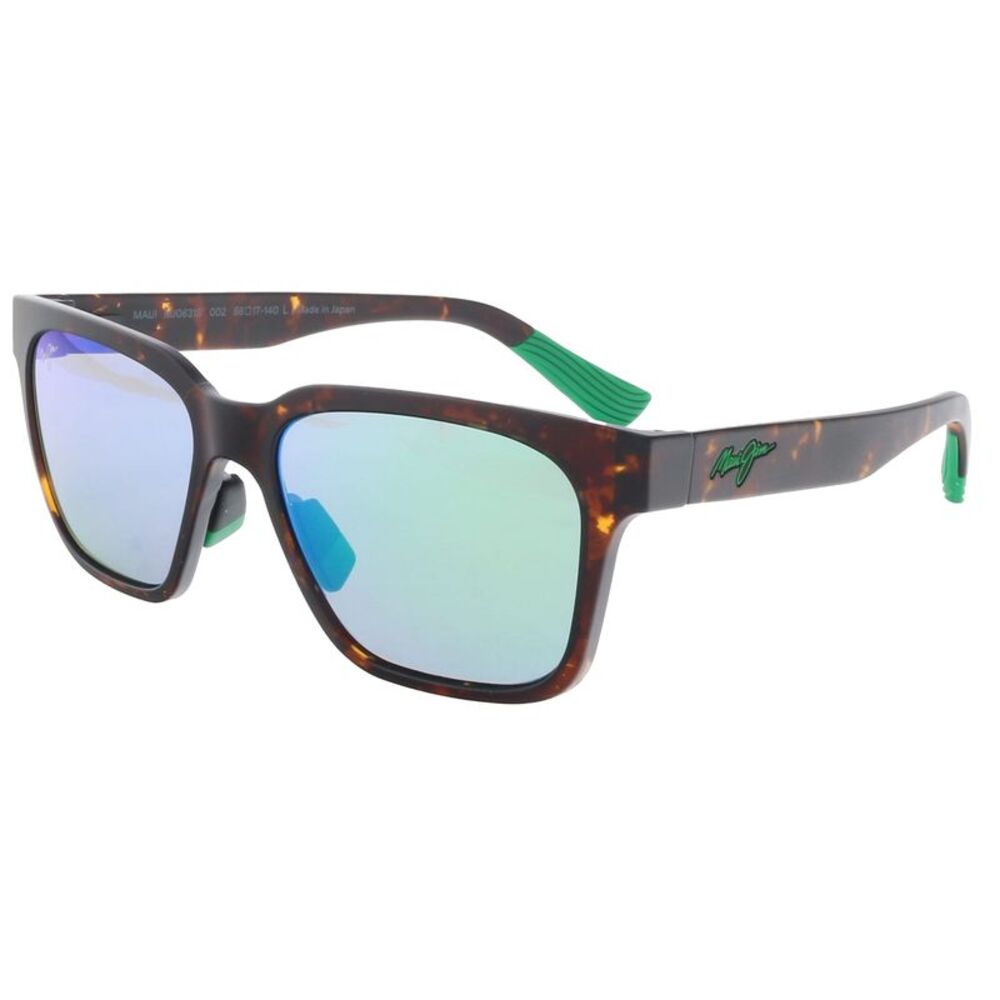 Maui Jim MJ0631S002 Square Tortoiseshell Polarized Sunglasses